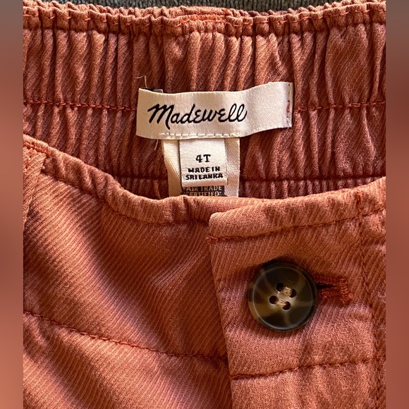 Madewell The Tall Neale Straight-Leg Pant in Drapeweave, Dried Rose, Size 4 Tall - Picture 11 of 12